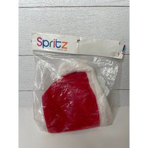 Spritz Santa Set Christmas Hat Beard Dress Up Holiday Costume